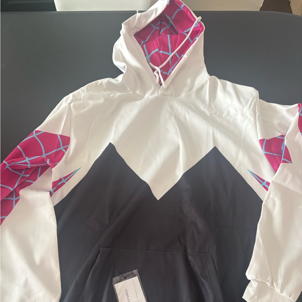 NEW Gwen (Spider-Man) Hoodie— Women’s XL